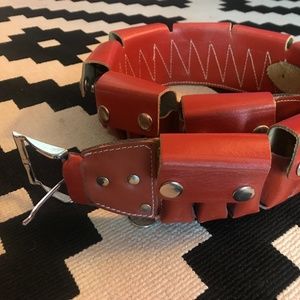 Costume Belt - Genuine Leather, fits "cartridges"